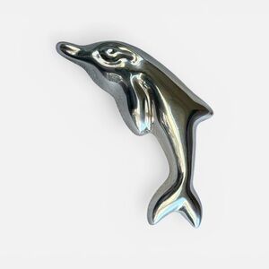925 sterling Silver Dolphin pendant/brooch